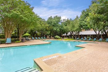 Sparkling pool